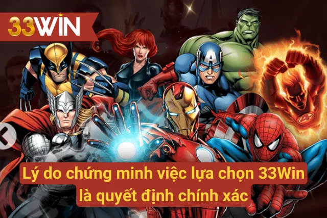 Ưu điểm vượt trội của 33Win